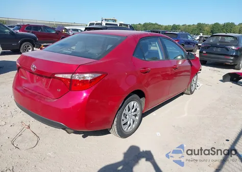 2017 Toyota Corolla Le z USA, uszkodzony, nr VIN 2T1BURHE4HC749046